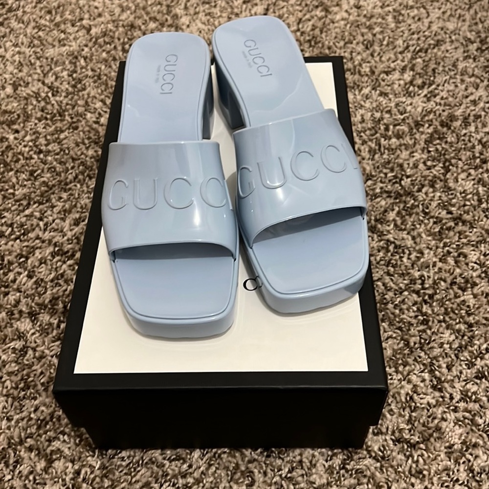 Gucci Women Rubber Slides